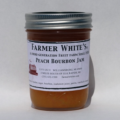 Peach Bourbon Jam