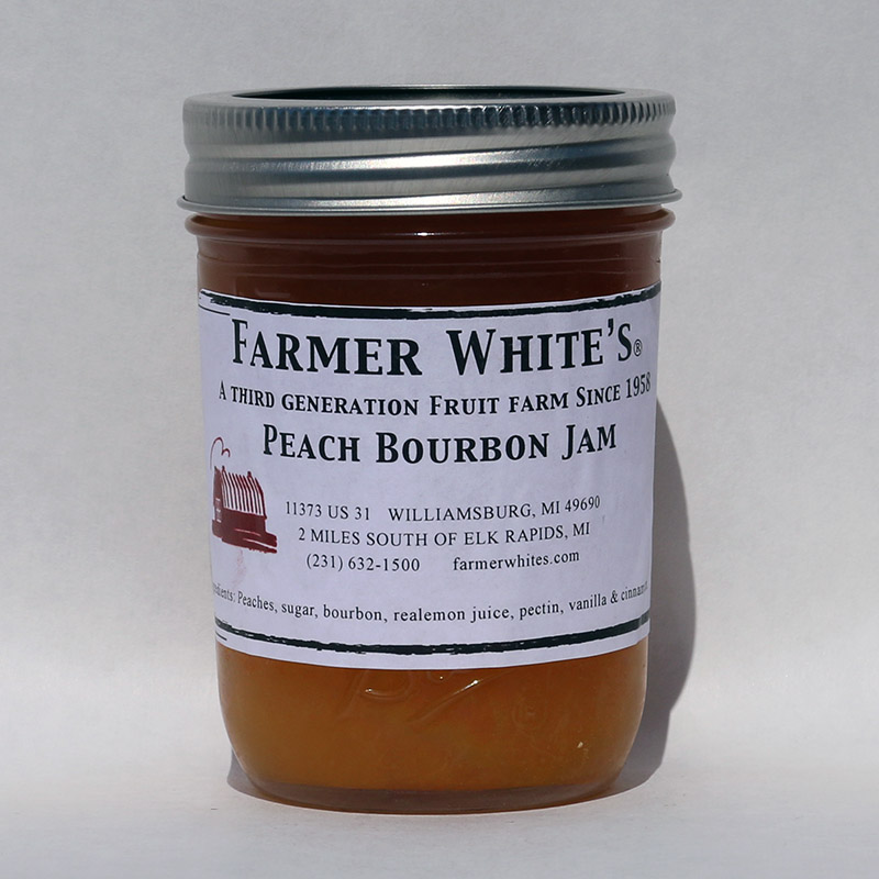 Peach Bourbon Jam | Farmer White's
